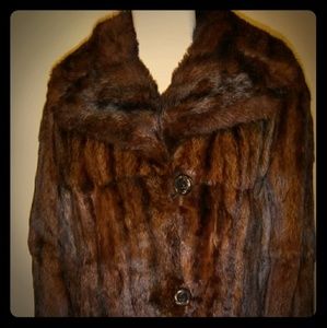 Beautiful Vintage Russian Fur Coat